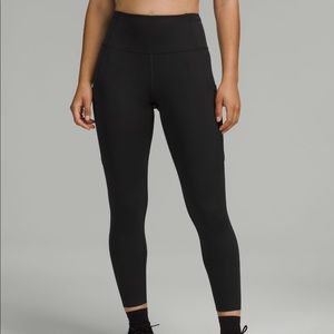 Lululemon fast and free high rise 25” leggings